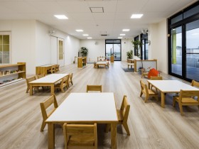 それぞれの成長段階に合わせた設備が整っています。