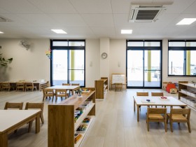 それぞれの成長段階に合わせた設備が整っています。