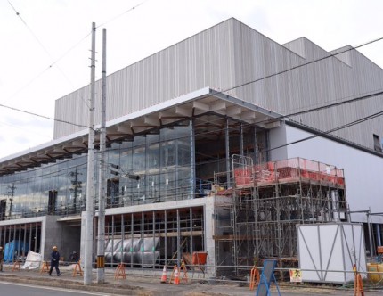 新築工事　進捗状況　津市久居アルスプラザ　2020年6月6日完成　三重県津市