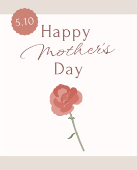 Mother's day　アポアショップ