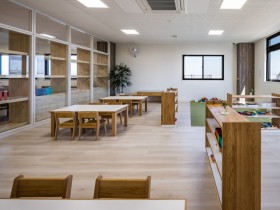 それぞれの成長段階に合わせた設備が整っています。